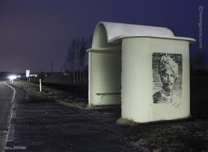 Perle de arhitectură sovietică în autobuze neobișnuite se oprește în fostele republici sovietice