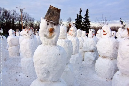Зимова вікторина з відповідями про сніговика для початкових класів