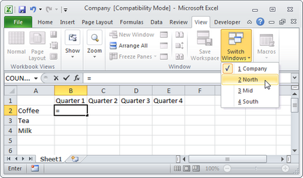 300 Exemple pentru Excel care creează o referință externă