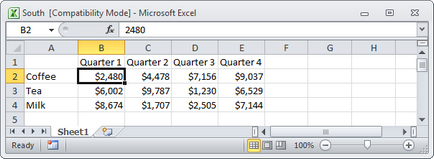 300 Exemple pentru Excel care creează o referință externă