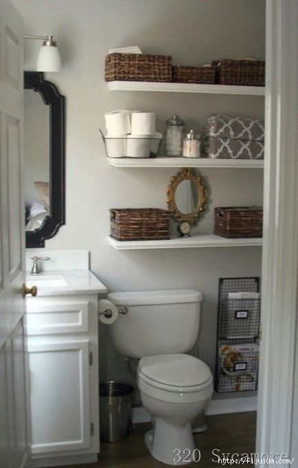 30 Ідей зручних пристосувань для ванної кімнати та пральні