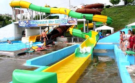 Aquapark de caracatițe în Rostov-on-Don