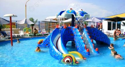 Aquapark de caracatițe în Rostov-on-Don