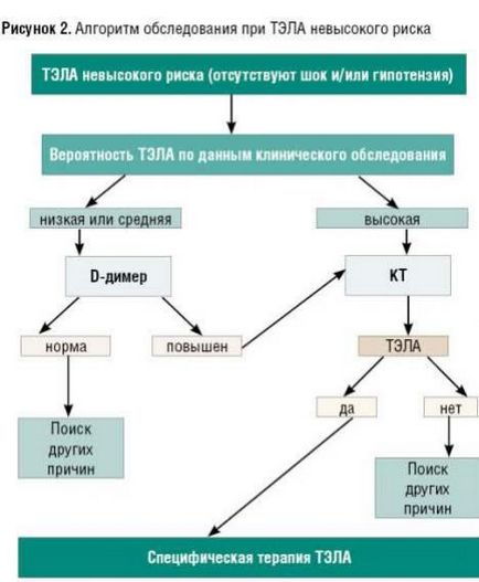 Алгоритми діагностики і лікування тромбоемболії легеневої артерії, сучасні технології, офіційний