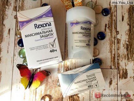 Cremă antiperspirantă rexona protecție maximă a uscăciunii și confortului - 