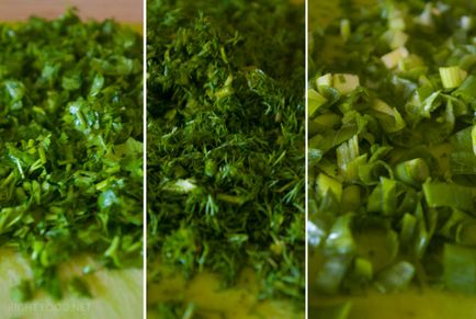 Salată arabă Tabula, rețetă pas cu pas cu fotografie