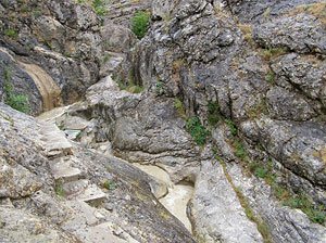 Cascade artabile și granița naturală Panagia