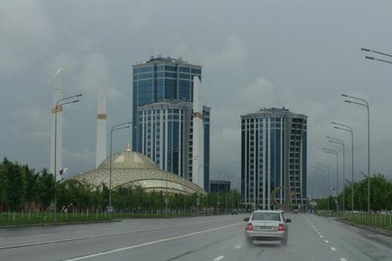 Traseul auto de la Cecenia este frumos, la fel de mult ca zona de furie