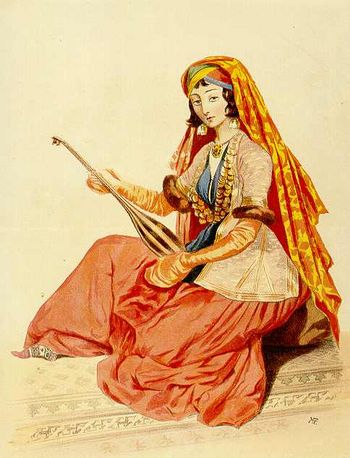 Азербайджанський жіночий національний костюм