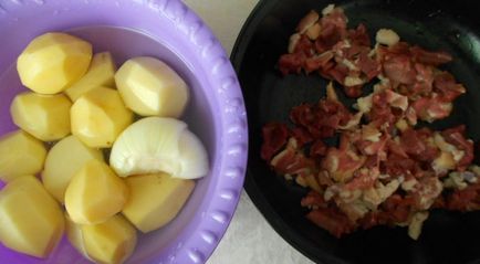 Бабусині пироги з картоплею і качиним м'ясом, покроковий рецепт з фото