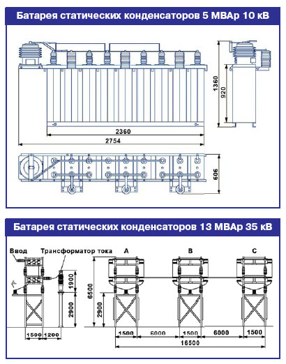 Elemek statikus kondenzátor 6-220 nm