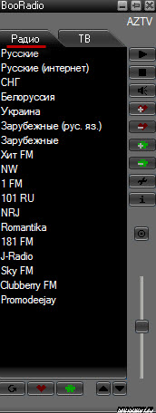 Безкоштовний компактний інтернет-радіо-тв-приймач - booradio, софт-блог