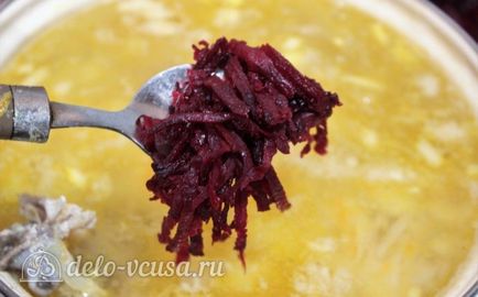 Borsch cu reteta de pui cu fotografie - pas cu pas borsch cu carne de pui