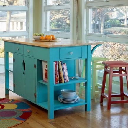 Sideboards și blaturi în bucătărie, interior, fotografie