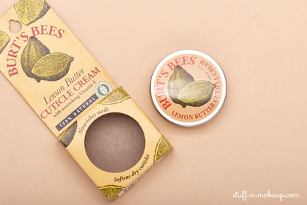 Burt - s bees lemon butter cuticle cream відгук