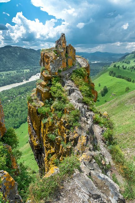 Degetul dracului - turistul din Altai