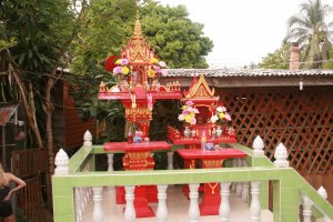 Care este cabana pentru spiritele din Thailanda