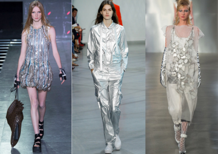 Culoarea este metalică ca să poarte și cu ce să se combine, să rămână în mainstream de tendințele modei