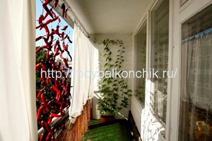 Decor de balcon cu propriile lor - 32 de idei cum să dota la locul de muncă la design-ul acasă