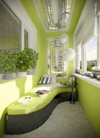 Decor de balcon cu propriile lor - 32 de idei cum să dota la locul de muncă la design-ul acasă
