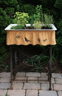 Decoupage inlay régi varrógép (gépek) Decoupage Decor régi varrógép