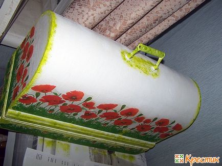 Decoupage masina de cusut clasa maestru pentru incepatori, cruce