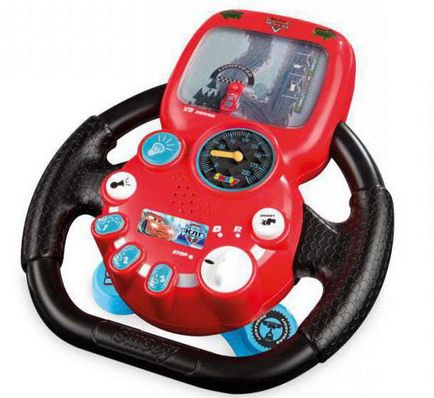 Дитячий автотренажер-кермо - реалістичний симулятор водіння