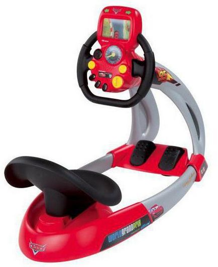 Дитячий автотренажер-кермо - реалістичний симулятор водіння