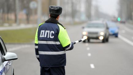 Vajon a közlekedési rendőrfelügyelő szavak elegendő a felvételi a bűntudat