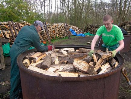 Cărbune de marmură cum să vă faceți propriile mâini, un cuptor pentru producție, făcând acasă