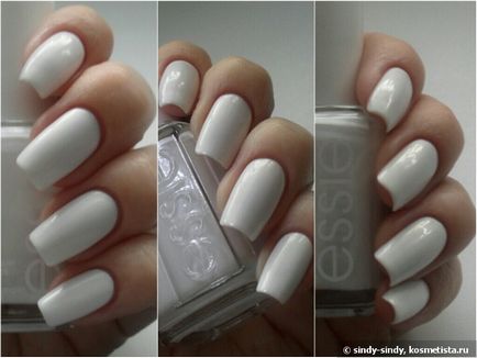 Ще один варіант манікюру essie blanc sally hansen fog відгуки