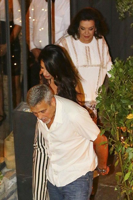 Photo of the Day romantikus este a fiatal szülők és George Clooney Amal