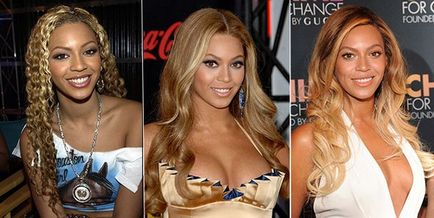 Hírek képekben, mint Beyonce változott az elmúlt 15 évben