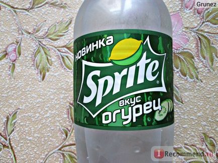 Газована вода sprite огірок - «ви пили огірок чи варто новинка sprite смак огірок була