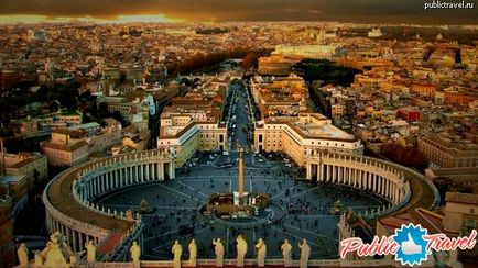 Unde este Vaticanul de la Roma pe portalul public de călătorie Vladimir