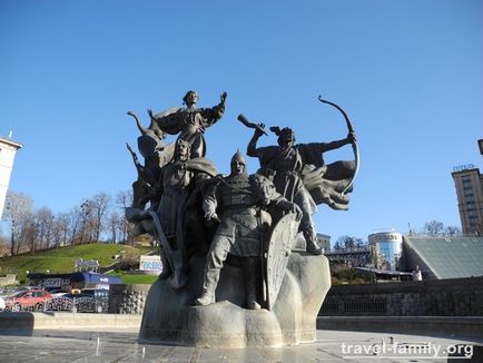 Unde să meargă în Kiev Independence Square - în zile diferite