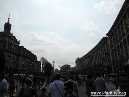 Unde să meargă în Kiev Independence Square - în zile diferite