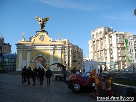 Unde să meargă în Kiev Independence Square - în zile diferite