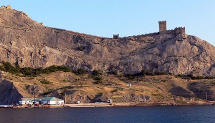 Genovai erőd (Sudak) leírását és történetét probléma a fotó (vár) Genovai erőd (Sudak) leírást és keletkezéstörténetével fotókkal