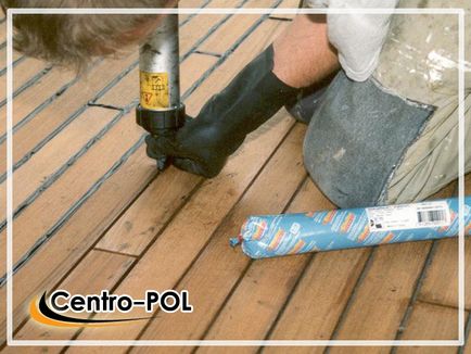 Etansant pentru parchet - colorat, mortar, acrilic si altele