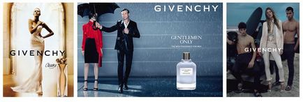 Givenchy (живаши) catalog, prețuri, magazine, site-ul oficial, fotografii și recenzii