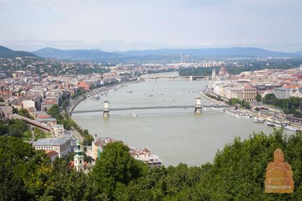 Gellérthegyen - minden tájékozódási pont