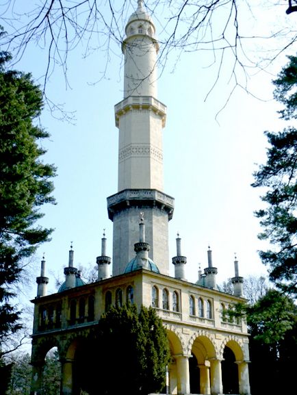 Готичний середньовічний замок Чехії Леднице