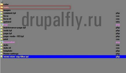 Використання сторонніх шрифтів в drupal 7