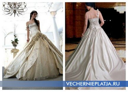 Історія весільного плаття, вечірні сукні