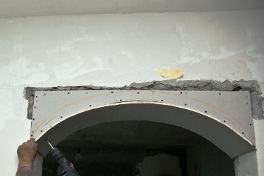 Виготовлення арки з гіпсокартону в квартирі, передпокої, на стіні інструкція та відео, гід по дверях