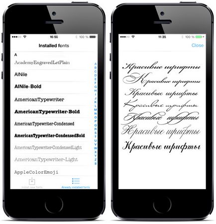 Cum se adaugă noi fonturi iphone și ipad fără jailbroken, - știri din lumea mărului