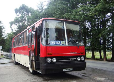 Cum să ajungi de la Adler la Pitsunda cu autobuzul, trenul, taxiul, mașina