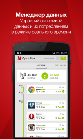 Як економити мобільний трафік в android