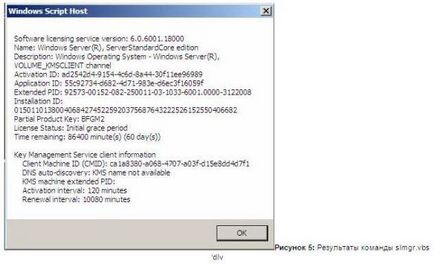 Cum se utilizează scriptul managerului de licență win2008, blogul lui khlebalin dmitriy